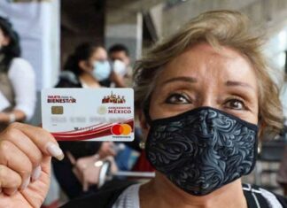 Adultos mayores reciben pago doble de Pensión del Bienestar