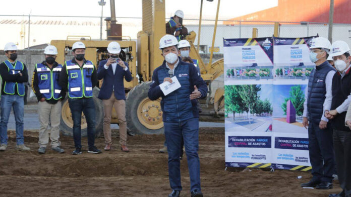 El Plan Maestro de la Central de Abastos contempla espacios de recreación, alimentación, áreas verdes y deportivas. Foto: @eduardorivera01