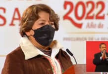 Crea SEP Biblioteca Centenaria para fomentar lectura en alumnos La titular de la SEP, Delfina Gómez informó que el presupuesto para este proyecto se obtuvo gracias al plan de austeridad republicana. Foto: Captura de pantalla