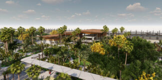 Tren Maya tendrá nuevo trazo en su paso por Riviera Maya Diseño para la estación del Tren Maya en Campeche Foto: @TrenMayaMX