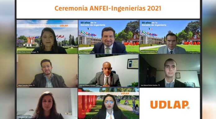 Reconoce ANFEI a egresados de Escuela de Ingeniería UDLAP UDLAP