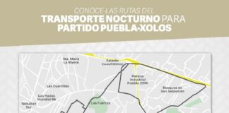 Habilitarán transporte nocturno por partido Puebla-Xolos