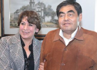 Barbosa se reúne con Delfina Gómez, titular de la SEP