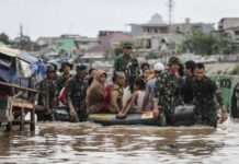 Inundaciones en Indonesia dejan 3 muertos y 31 mil damnificados