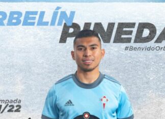 Orbelín Pineda firma con el Celta de Vigo hasta 2027