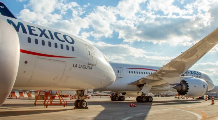 Aeroméxico reprogramará 100 vuelos debido al COVID-19