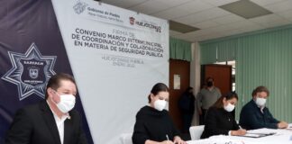 Angélica Alvarado firma Convenio Marco Intermunicipal de Coordinación y Colaboración