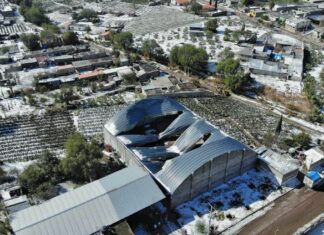 Solicitan apoyo para las familias afectadas por granizo en Acatzingo