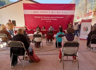 Inicia la entrega de pensiones para el Bienestar al interior del estado