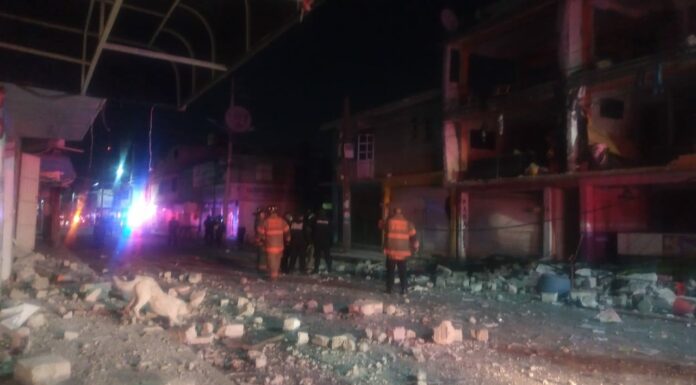 Explosión de gas LP en Ecatepec deja daños en viviendas