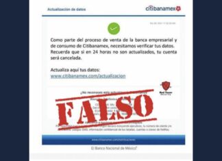 Alertan de ciberfraudes a usuarios por venta de Citibanamex