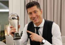Lewandowski gana premio The Best por segundo año al hilo