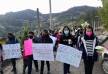 Pobladores de Zoquitlán piden justicia por María Isabel