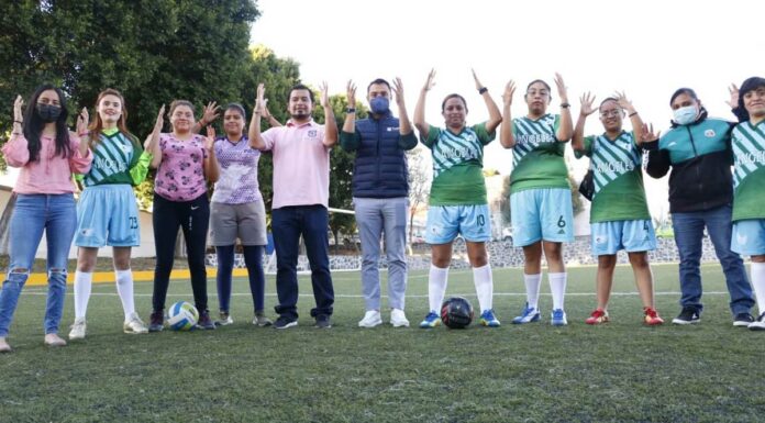 Brindan espacios deportivos a Asociación de Sordos asociación