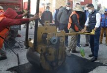 Con 100 mdp continuará bacheo en Puebla: Lalo Rivera bacheo