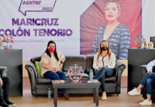 Bicampeona mundial de frontón participa en charla del INPODE La bicampeona mundial de frontón, Maricruz Colón Tenorio, en la segunda emisión de la charla “Entre Campeones 2022. Foto: Especial