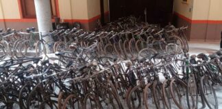 Encuentran 148 bicicletas robadas en predio de Ajalpan bicicleta