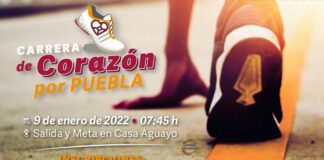 ¡Participa! El domingo es la carrera “De Corazón por Puebla” carrera