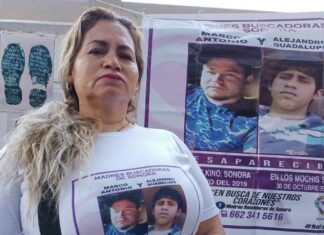 Ceci Patricia pide tregua a cárteles para buscar a sus hijos ceci