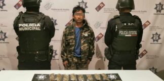 Cae presunto narcomenudista en San Gabriel Chilac Chilac