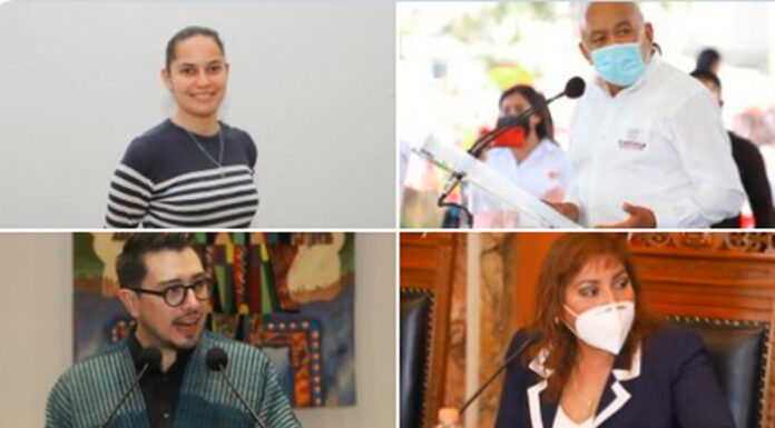 Designa Cuéllar a titulares de Bienestar, Trabajo y Cultura "La suma de profesionales es para construir #UnaNuevaHistoria en #Tlaxcala", escribió Lorena Cuéllar al final de su mensaje.