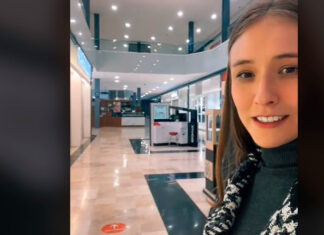 Pareja se duerme en el cine y ¡se quedan encerrados! pareja dormida