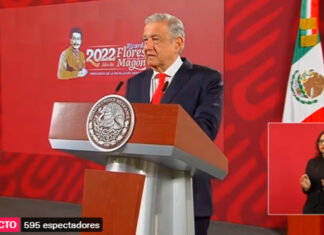 Gobierno de AMLO presenta nueva imagen para 2022 Este lunes, el gobierno federal encabezado por AMLO, inauguró la nueva imagen institucional