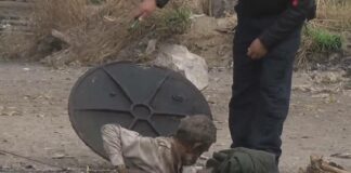 Rescatan a hombre secuestrado en una alcantarilla en Guadalajara