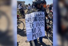 Ciclistas realizan rodada para exigir respeto a automovilistas