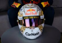 Max Verstappen revela su nuevo casco para 2022