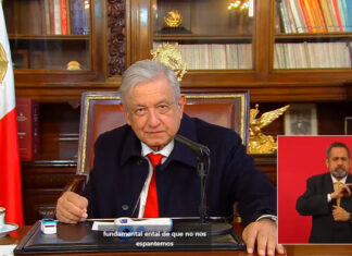 Me siento bastante bien: AMLO con Covid "Un poquito de dolor de cuerpo al principio, estoy tomando paracetamol y me siento bastante bien", dijo.