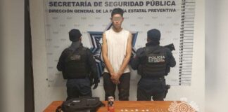 Atrapan a narcovendedor en San Baltazar Campeche narcovendedor