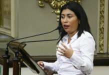 Pasar packs se castiga con cárcel, advierte Nora Merino Y es que en Puebla existe un grupo de Telegram donde guardan packs, por lo que Nora Merino pidió no olvidar que se trata de un delito. Foto: