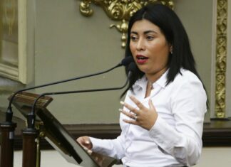 Pasar packs se castiga con cárcel, advierte Nora Merino Y es que en Puebla existe un grupo de Telegram donde guardan packs, por lo que Nora Merino pidió no olvidar que se trata de un delito. Foto: