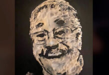 Joven dibuja a Pedro Sola con mayonesa y causa furor pedro sola