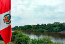 Dañan el pene de una escultura de un huaco en Perú destrozos en la parte superior del pene de la escultura.
