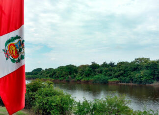 Dañan el pene de una escultura de un huaco en Perú destrozos en la parte superior del pene de la escultura.