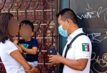 Resguarda SSC a madre e hijo; tenían reporte de desaparición SSC puebla