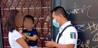 Resguarda SSC a madre e hijo; tenían reporte de desaparición SSC puebla
