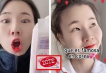 Tiktoker descubre el jabón zote en Corea