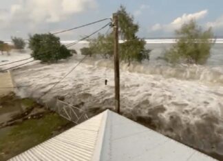 Erupción de volcán submarino provoca tsunami en isla de Tonga tonga