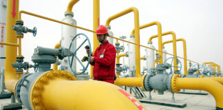 Produce China mil millones de m3 de gas natural