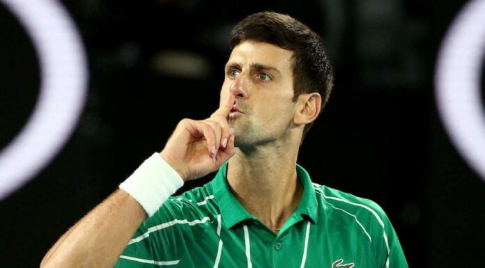 Djokovic, dispuesto a perderse torneos donde le pidan vacuna Novak Djokovic se autoproclamó un activista antivacunas, pero dijo que apoya la libertad de elección individual. Foto: Twitter
