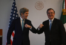 EU quiere ayudar a México a fortalecer sector eléctrico: Kerry Estados Unidos (EU) quiere ayudar a México a fortalecer el sector energético para que el mercado sea abierto y competitivo. Foto: Es Imagen