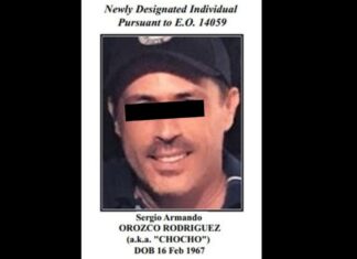 EU incluye a “El Choco” en su lista negra
