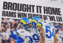 Los Angeles Rams ganan en casa el Super Bowl 2022 Los Angeles Rams consiguieron el triunfo con sus dos mejores jugadores en cada lado del balón: Cooper Kupp y Aaron Donald.