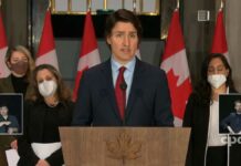 Trudeau anuncia nuevas sanciones contra Rusia Trudeau