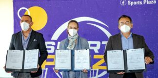 SMDIF Puebla firma convenio con Sport Plaza