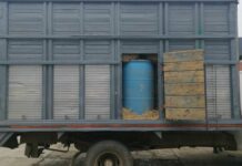 Asegura Policía Estatal combustible presuntamente ilegal