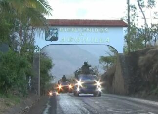 Ejército y Guardia Nacional toman el control de Aguililla